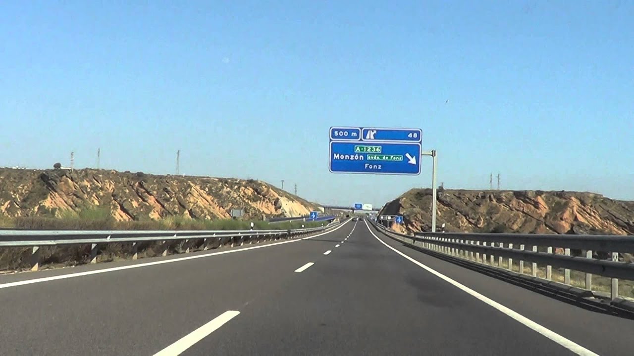 Autovía A-22: Huesca (Siétamo) - Lérida