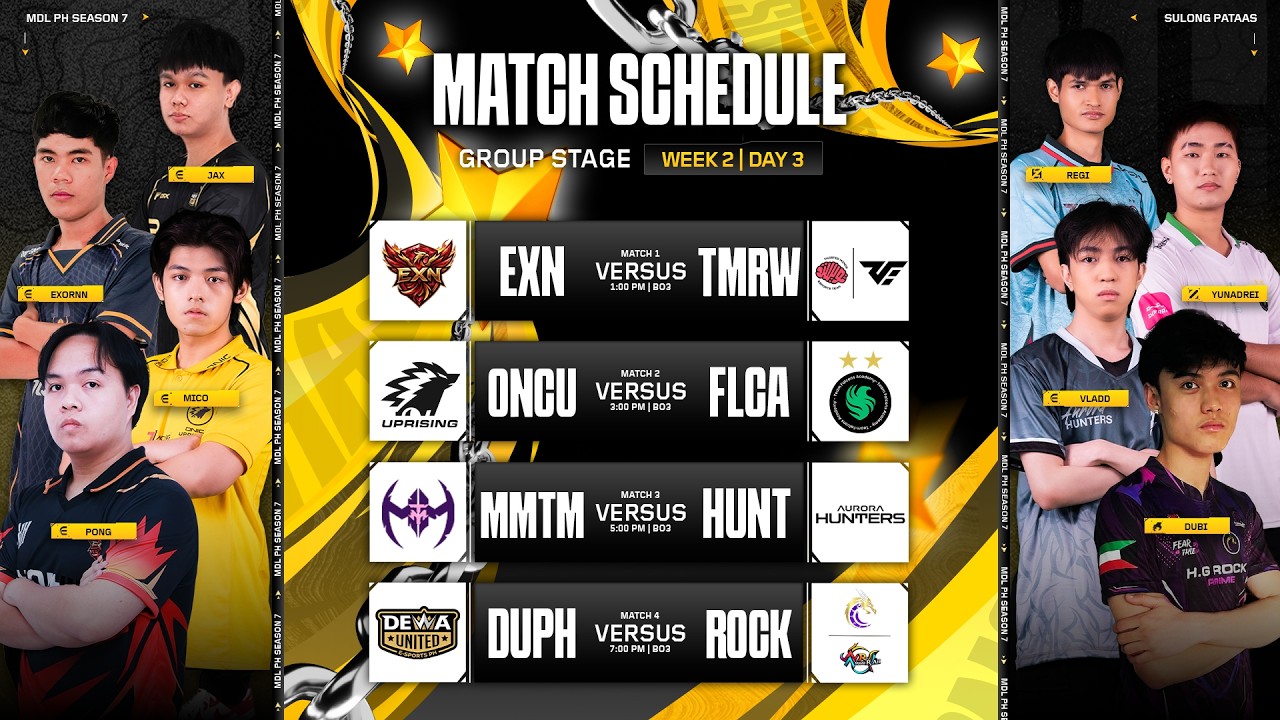 🔴 LIVE | MDL PH S7 | Week 2 Day 3