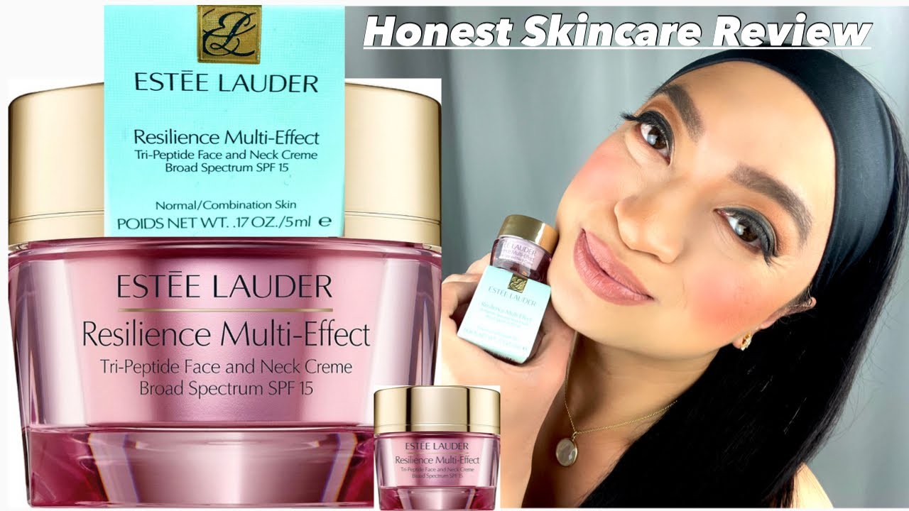 ОБЗОР | Крем для лица и шеи ESTEE LAUDER RESILIENCE MULTI-EFFECT TRI-PEPTIDE | ALLYCAT CASTLE