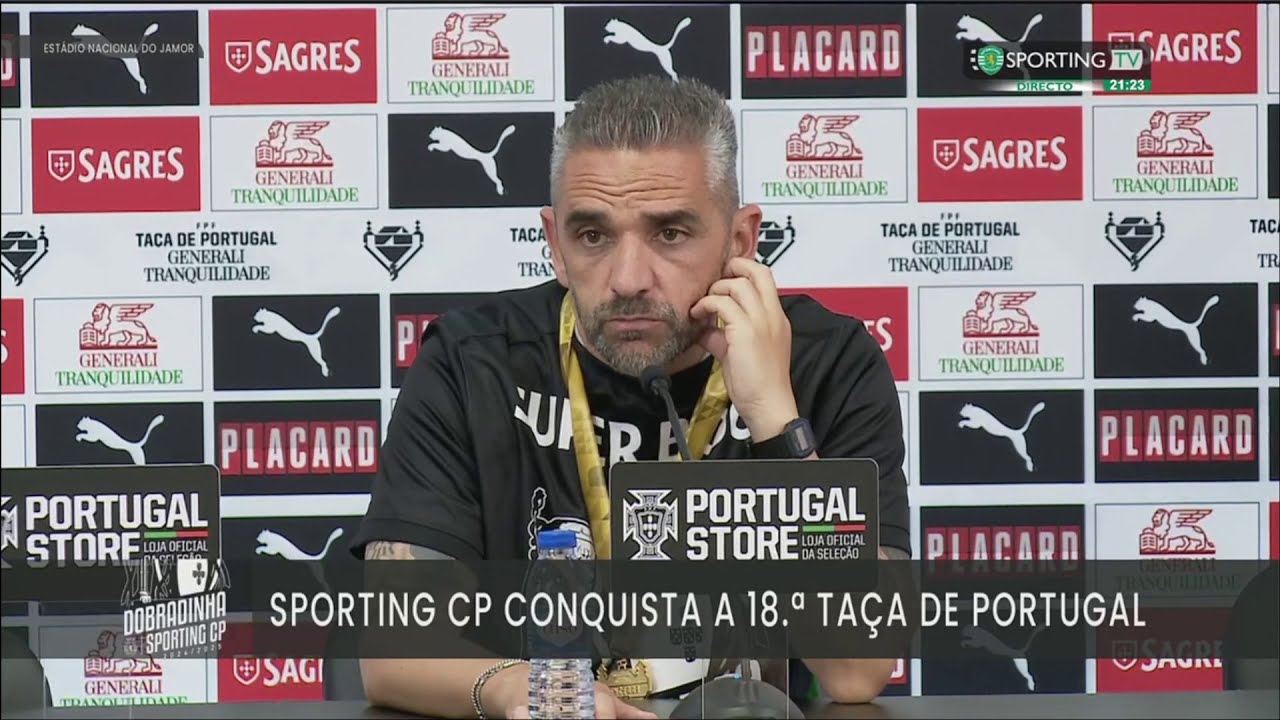 🦁 RUI BORGES - pós final taça Portugal 🟢⚪ DOBRADINHA 2024/25 💚🏆