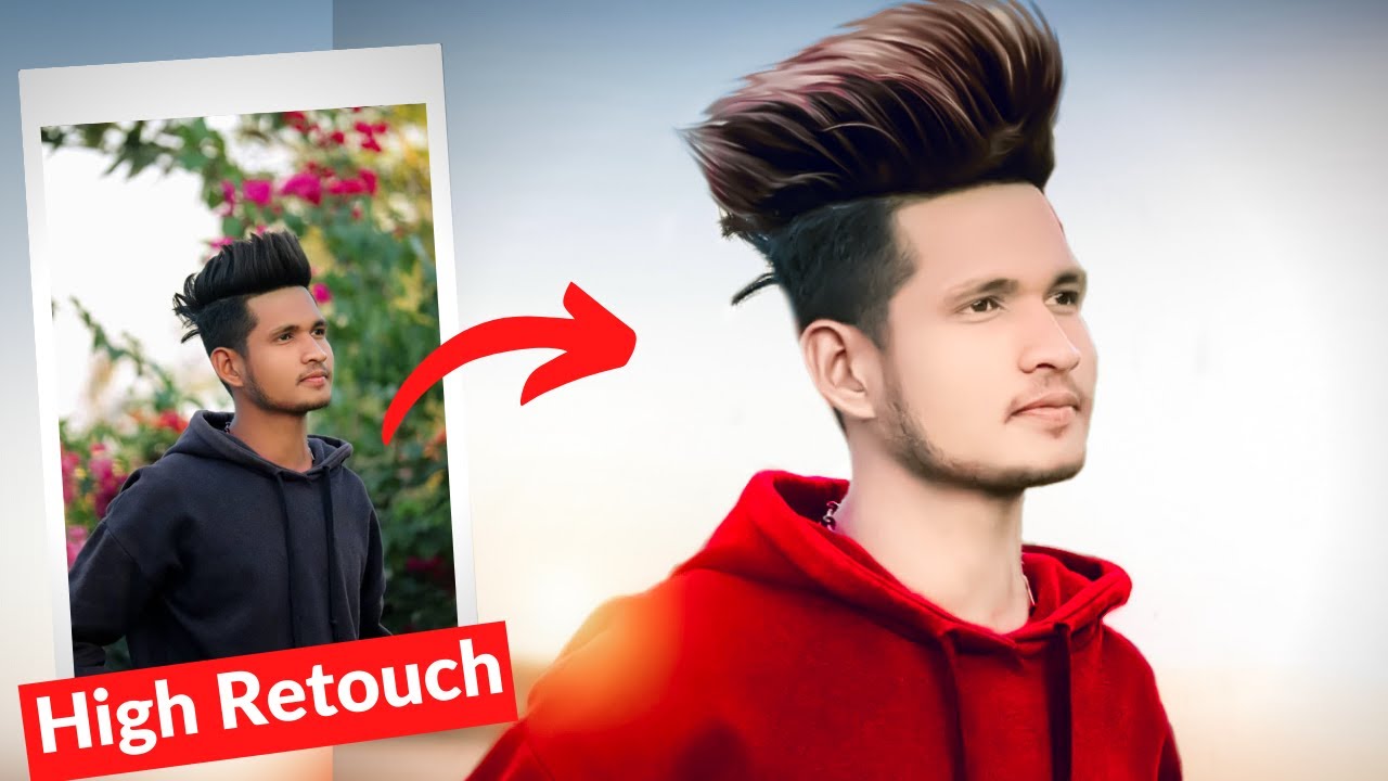 Snapseed Hair Style Editing | Snapseed Hair and White Face Photo Editing | Pixel Up Design