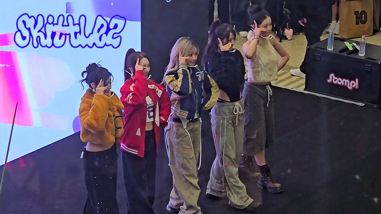 [251102] FIFTYFIFTY Too much part.1 preview busking stage - skittlez full ver.