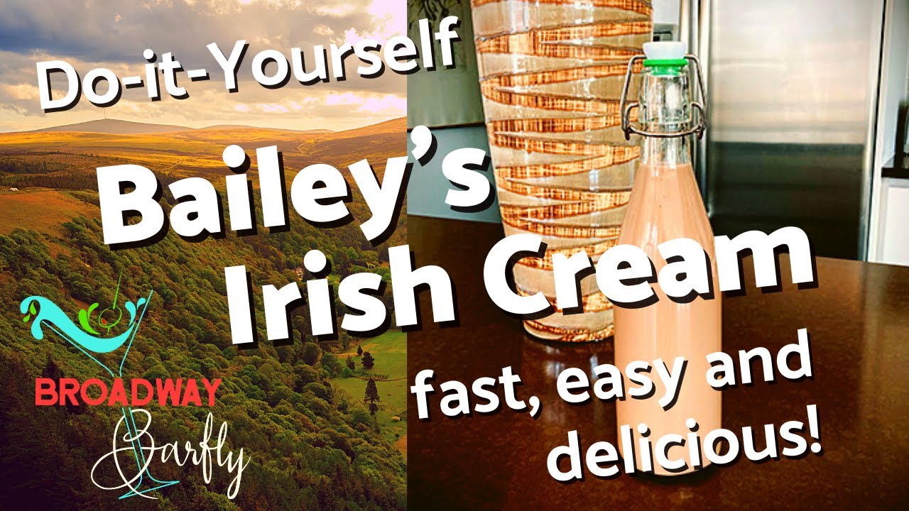 Homemade Bailey's Irish Cream 🥇Sweet & Creamy Whiskey-based Liqueur (Delicious & Super Easy to Make)