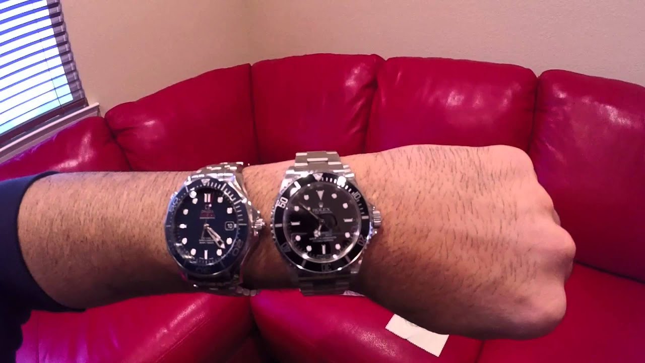 Rolex Submariner vs Omega Seamaster - Compare and Contrast