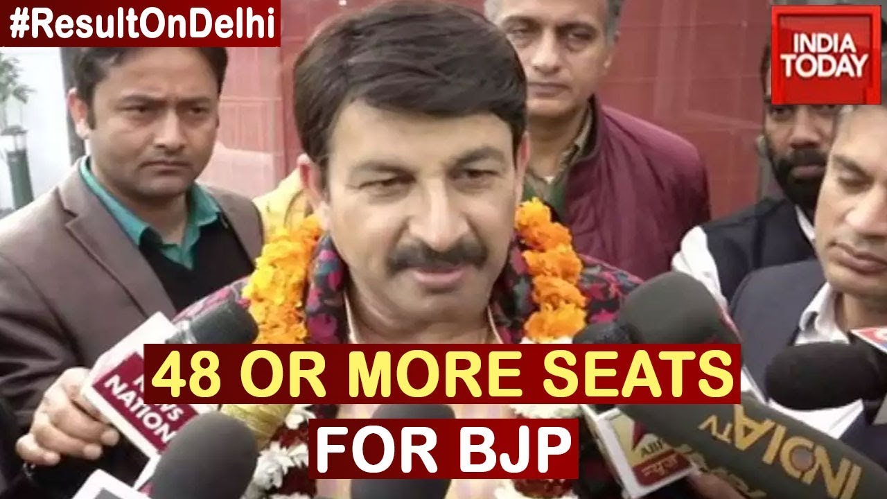 Manoj Tiwari Claims 48 Or More Seat Fixed For BJP In Delhi Polls