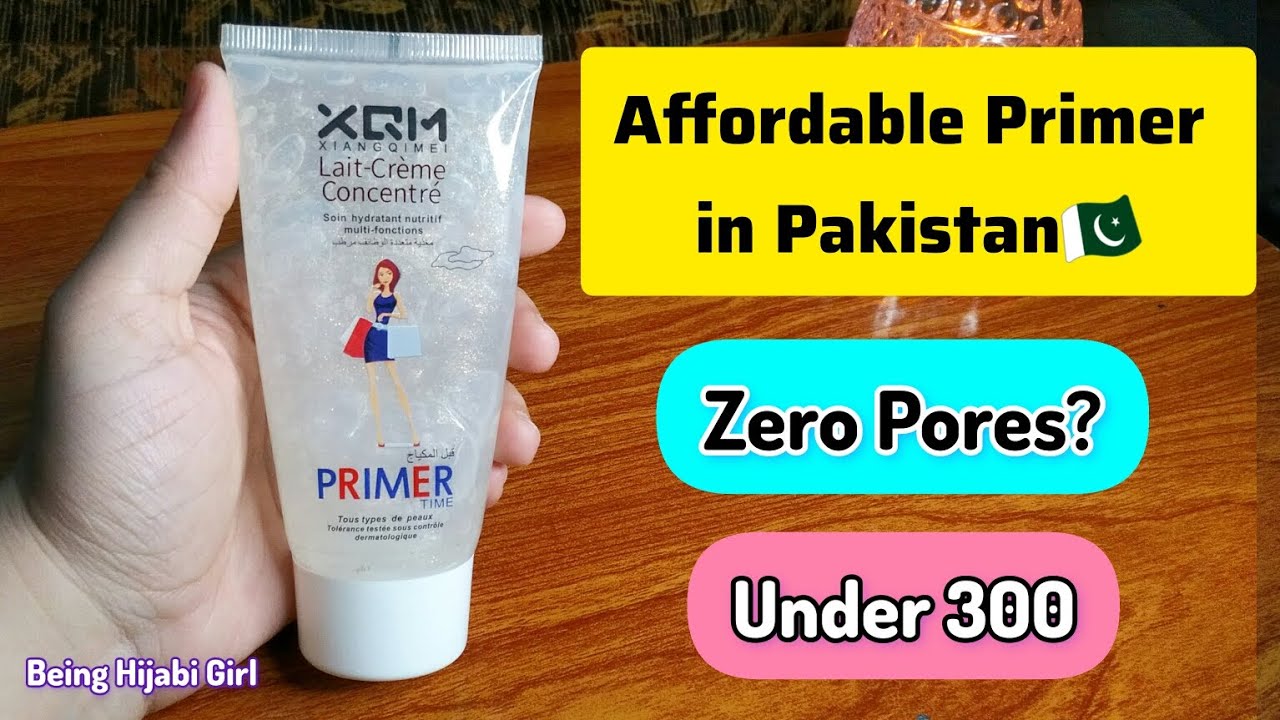 Affordable Primer in Pakistan | xqm primer review | best primer for long lasting makeup