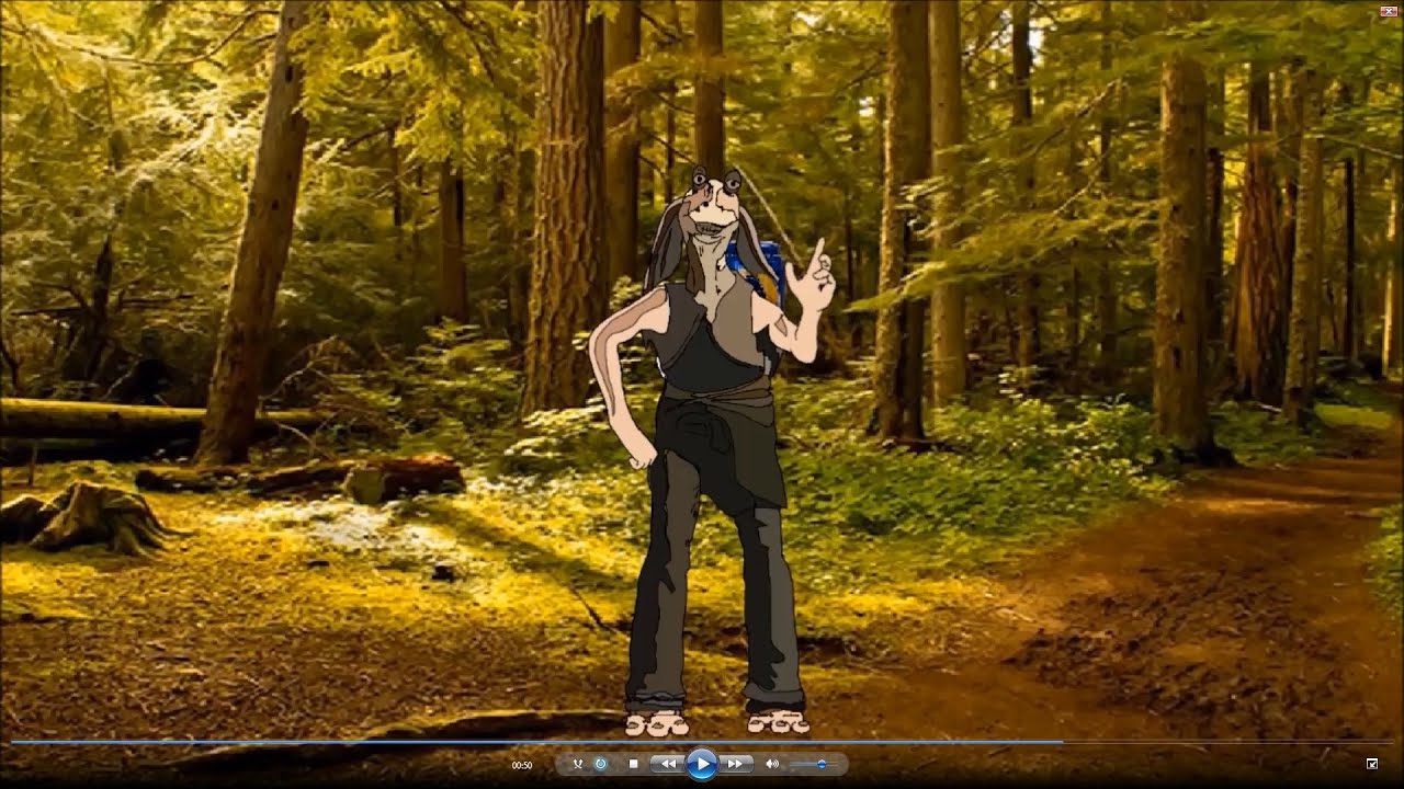 Jar Jar Binks (Star Wars) Vs Beer Troll
