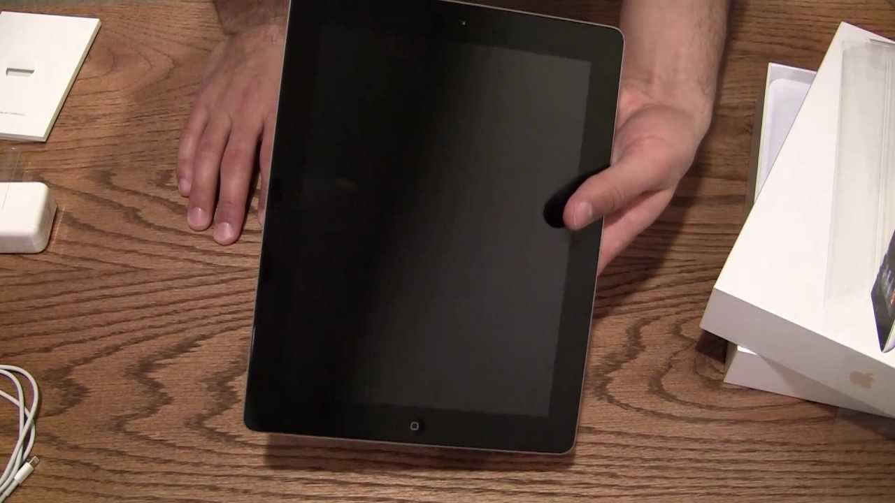 Unboxing: Apple iPad with Retina Display 32GB 4th Generation Late 2012