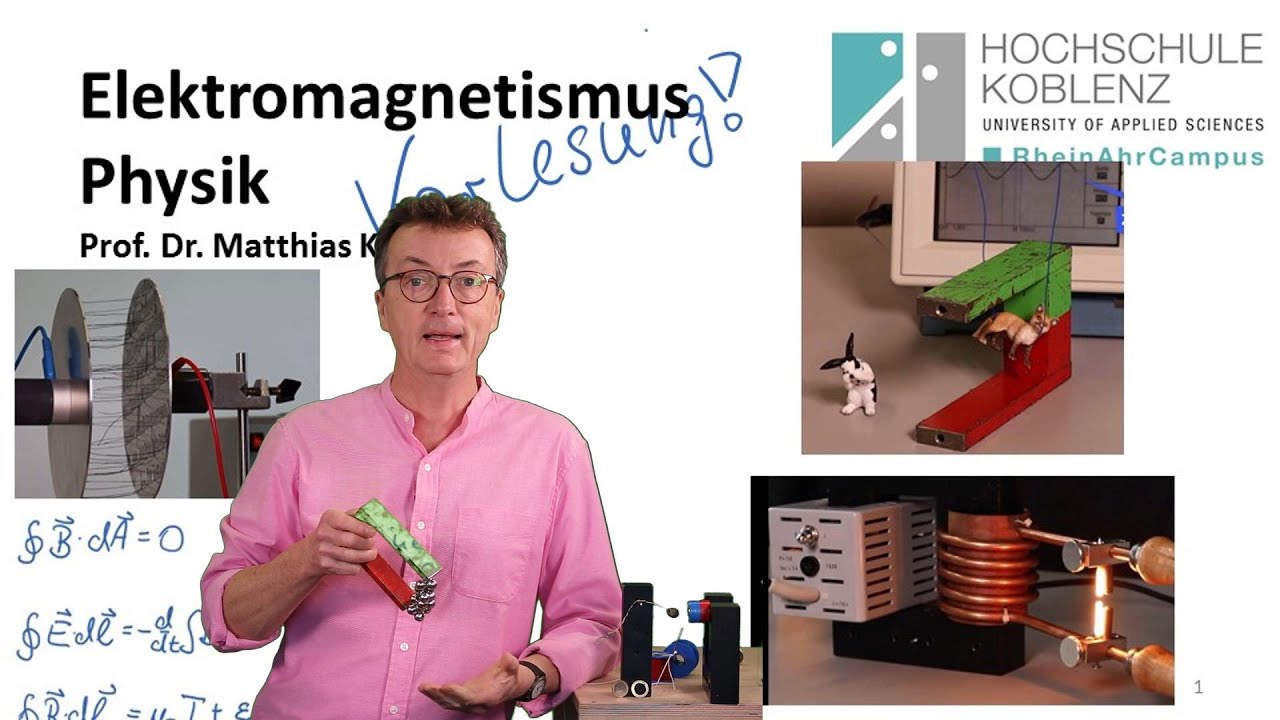 Elektrostatik, Coulomb-Gesetz; Physik Vorlesung, Elektromagnetismus, Kapitel 1
