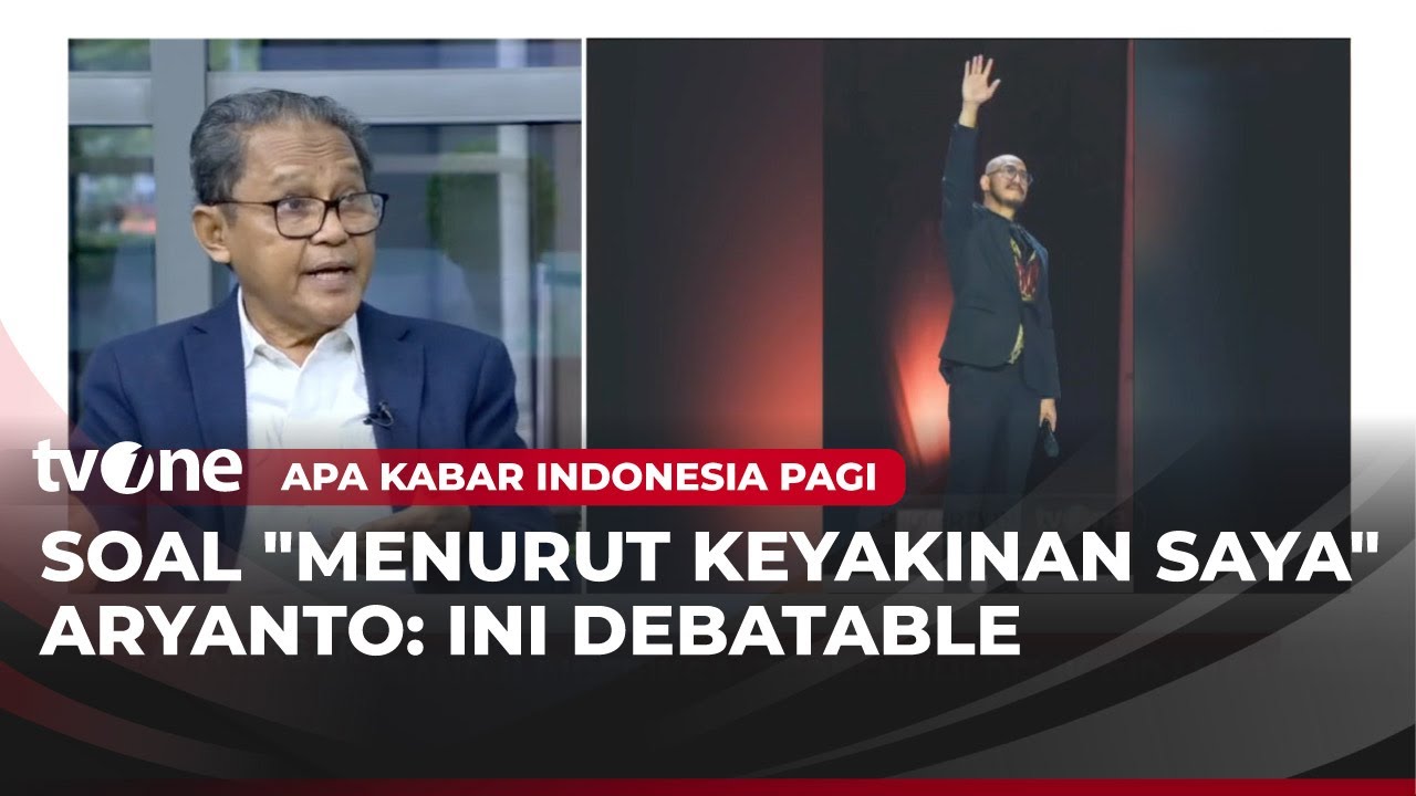 Aryanto Sutadi Pemanggilan Komika Pandji Bukan Sebuah Kriminalisasi | AKIP tvOne