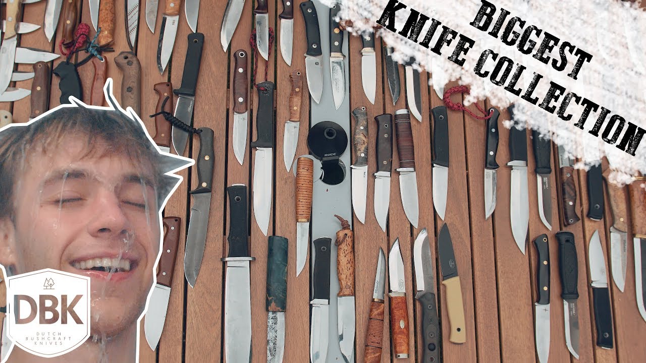 The Greatest Knife Collection on Youtube? | 2018 DBK Collection
