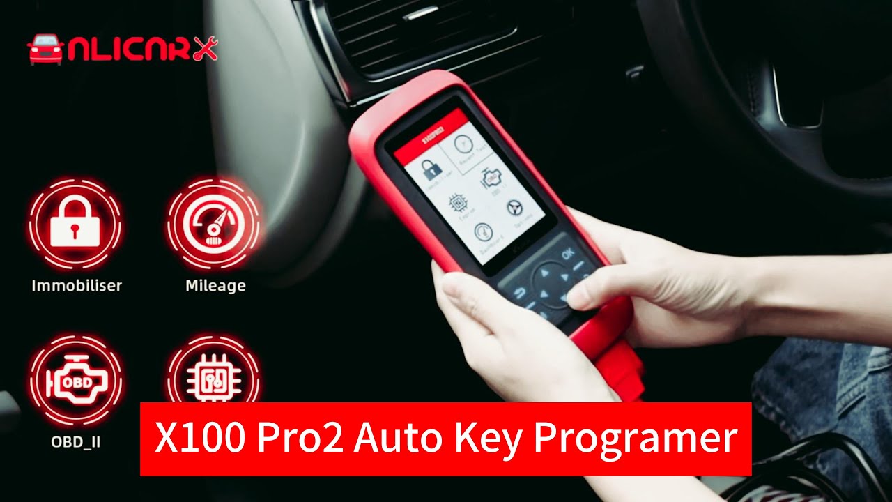 Xtool X100 Pro2 Auto Key Programmer and Dashboard Recovery Vehicle Lost Key Programming Tool