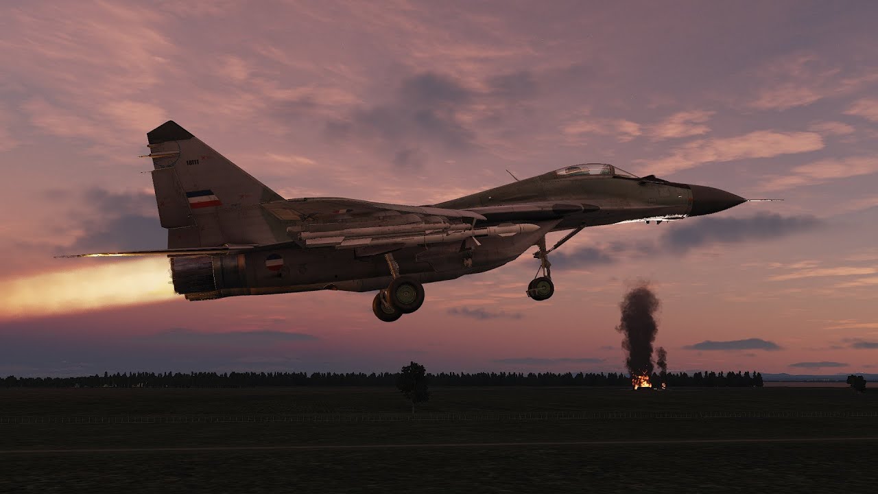 Two Fighter Jets Face Off in a Spectacular Night Battle - Part 2!