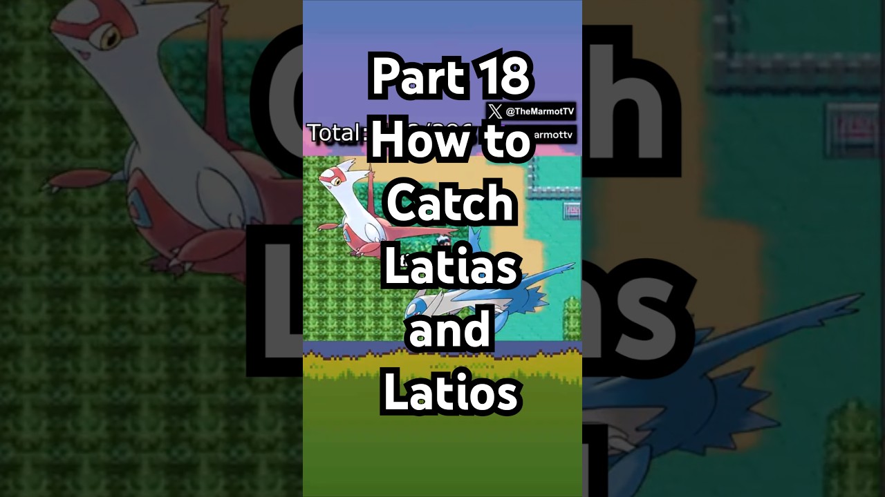 Как поймать Латиас и Латиос | Как я собрал невероятно полный Покедекс 3-го поколения. Часть 18