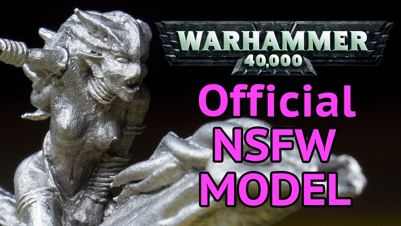 Games Workshop Made a NSFW Model | Retro Warhammer 40K!