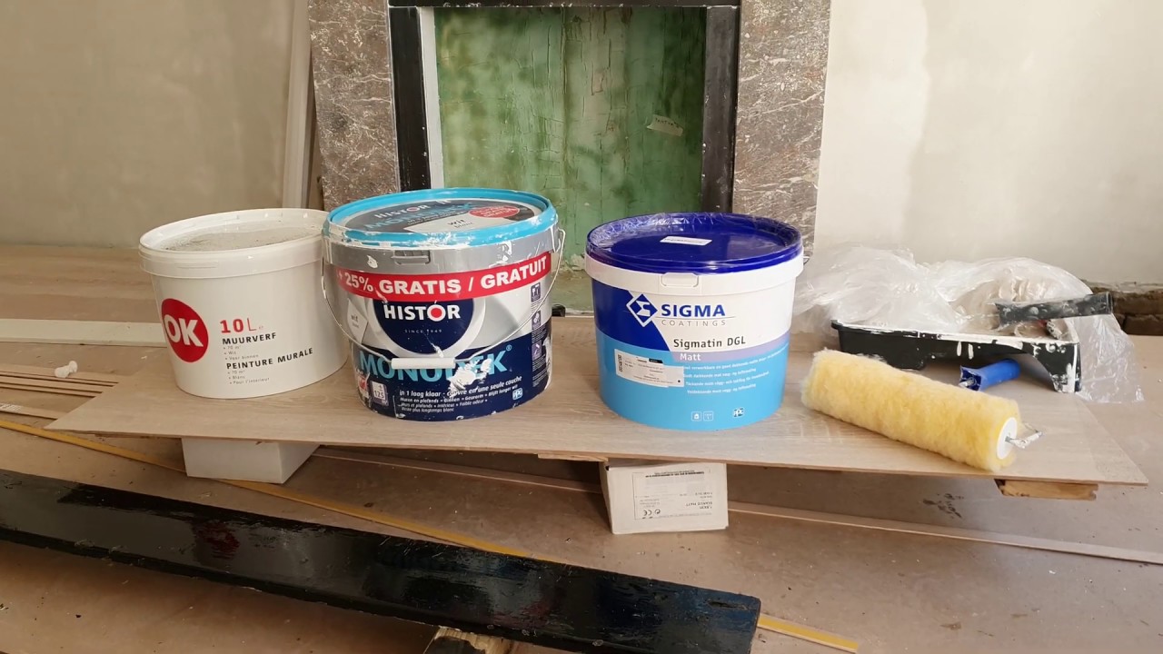 Beste Muurverf Test Vergelijk [Lidl-OK-verf 15 vs Sigma 85 euro]