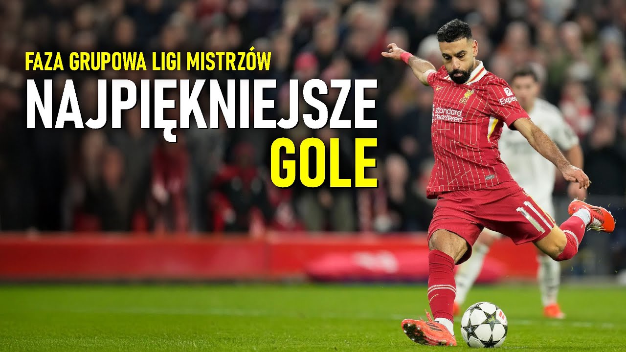 Liga Mistrzów - Najpiękniejsze Gole Fazy Ligowej 2025 (Polski Komentarz) ᴴᴰ