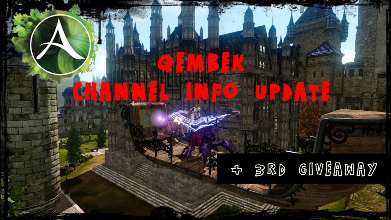 Qembek - channel info update + 3rd giveaway