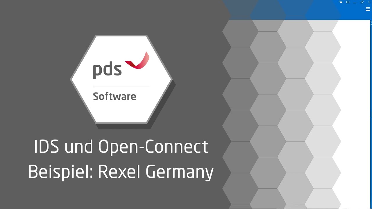 IDS und Open-Connect im Elektro-Handwerk | Rexel und pds Software | Tutorial