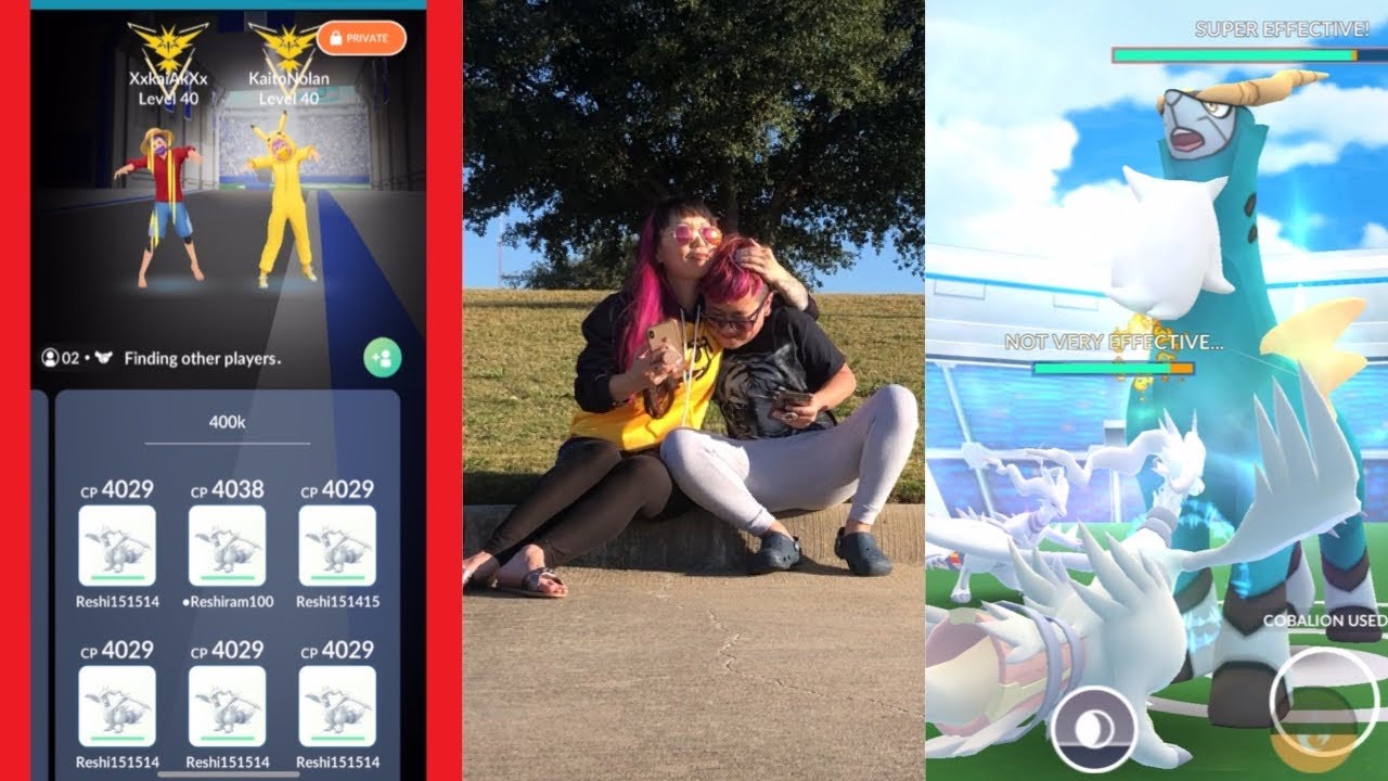 My 400,000 catch! Cobalion duo (no weather boost & 21% best friend boost)