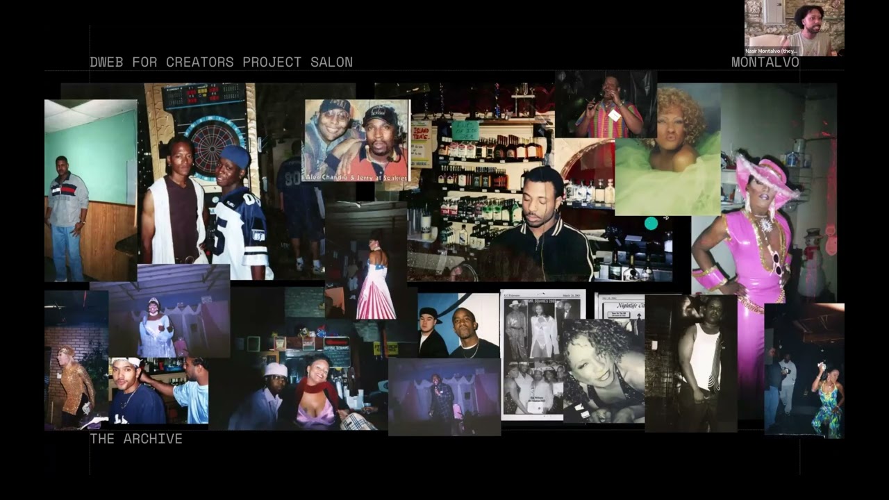 {B qKC}  A Black Queer Archive, demo with Nasir Montalvo
