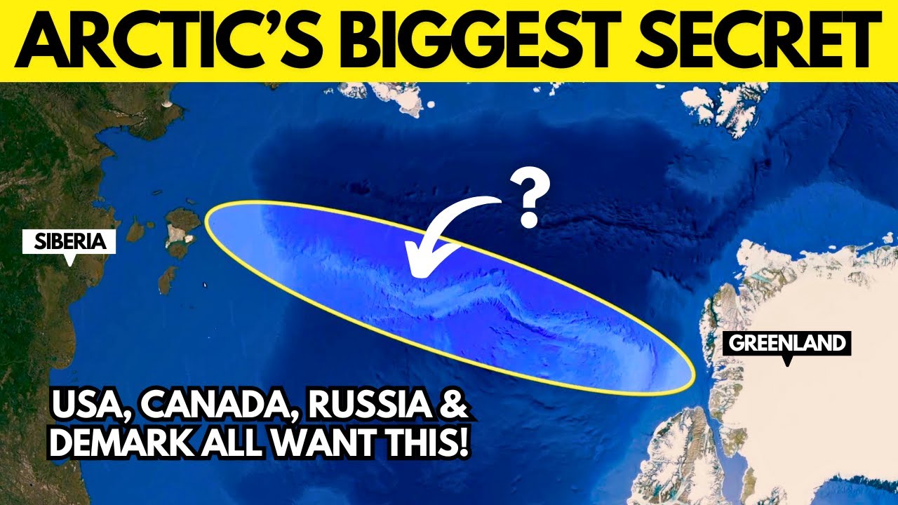 The Arctic Is Hiding A Giant Undersea Ridge: Nations Are Racing To Claim It Before It's Too Late!