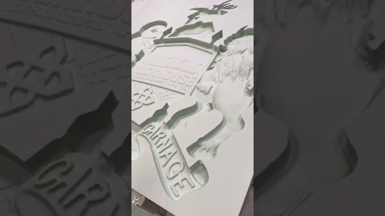 Making HDU signs on our router! Short video about Rockhouse Motion’s custom sign. Signs by Van