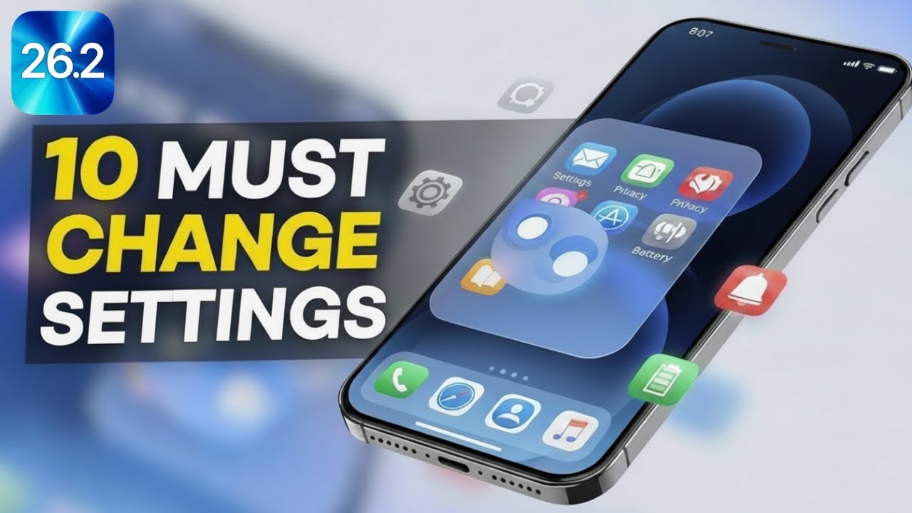 iOS 26.2: 10 Settings You MUST Change Now! 🔥