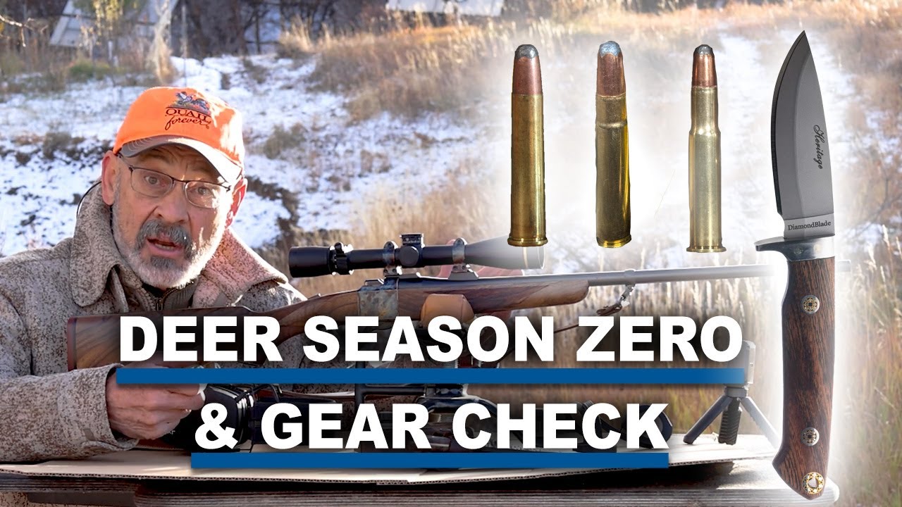 Zeroing the SD-10 7x57 for Deer Season