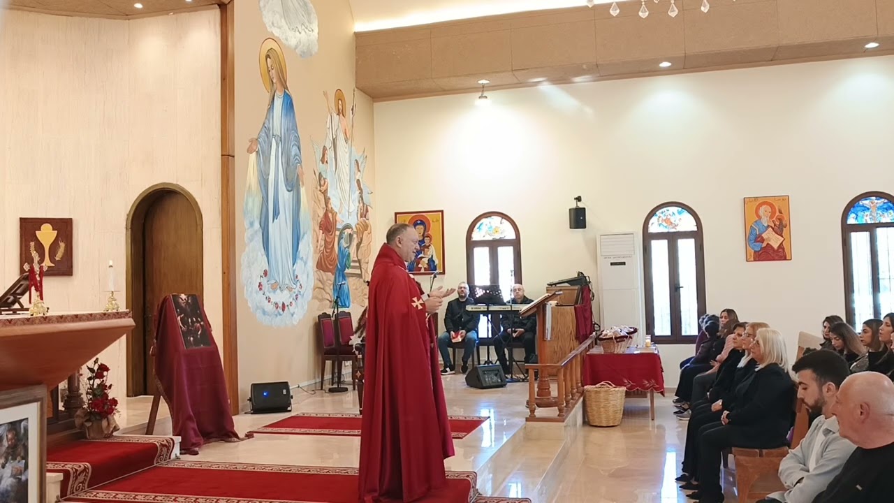 قراءات وعظة أحد مدخل الصوم - عرس قانا الجليل - ٢