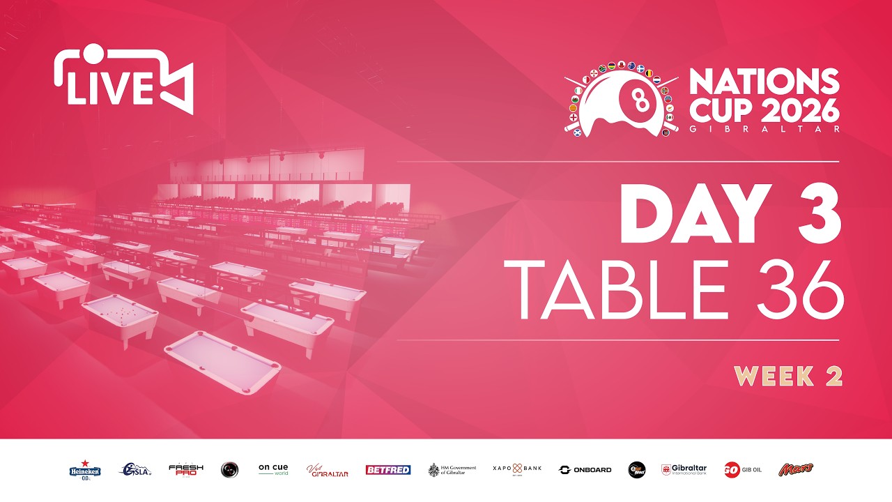 DAY 3 - WEEK 2 -  TABLE 36 NATIONS CUP GIBRALTAR 2026