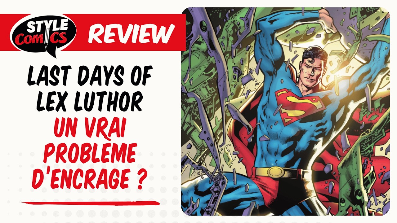 THE LAST DAYS OF LEX LUTHOR : les dessins de Hitch terrassés par l'encrage ?