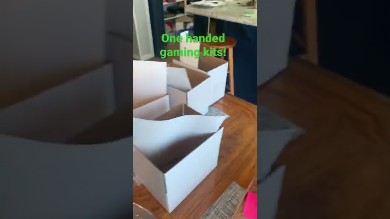 3D printed one handed gaming kits! Update video coming soon.
