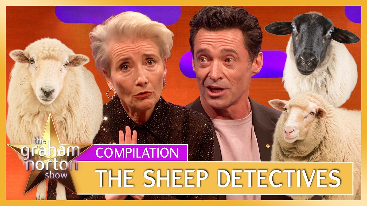 The Cast Of The Sheep Detectives On The Graham Norton Show 🐑