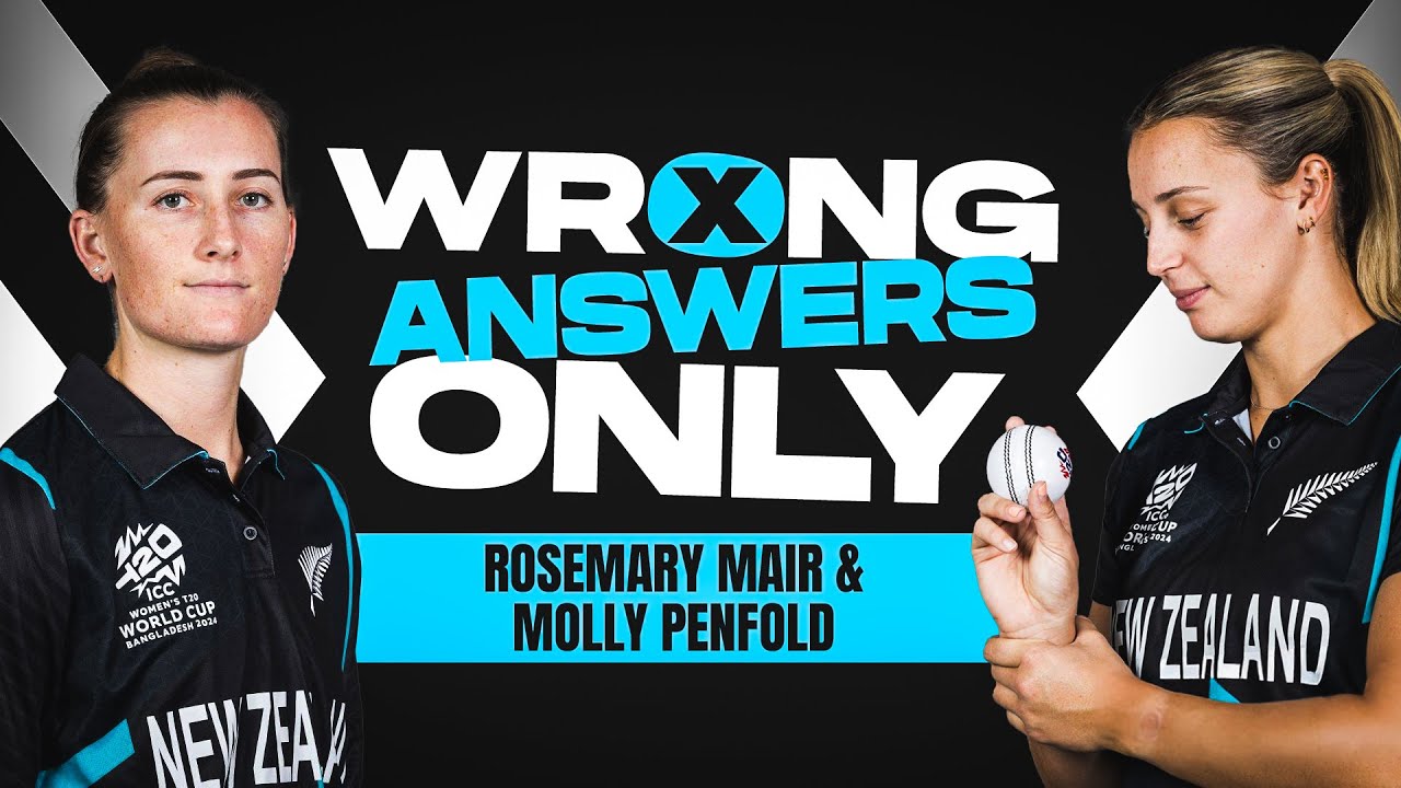 LBW - Last Bat Washer | Wrong Answers Only with Molly Penfold, Rosemary Mair | India vs New Zealand