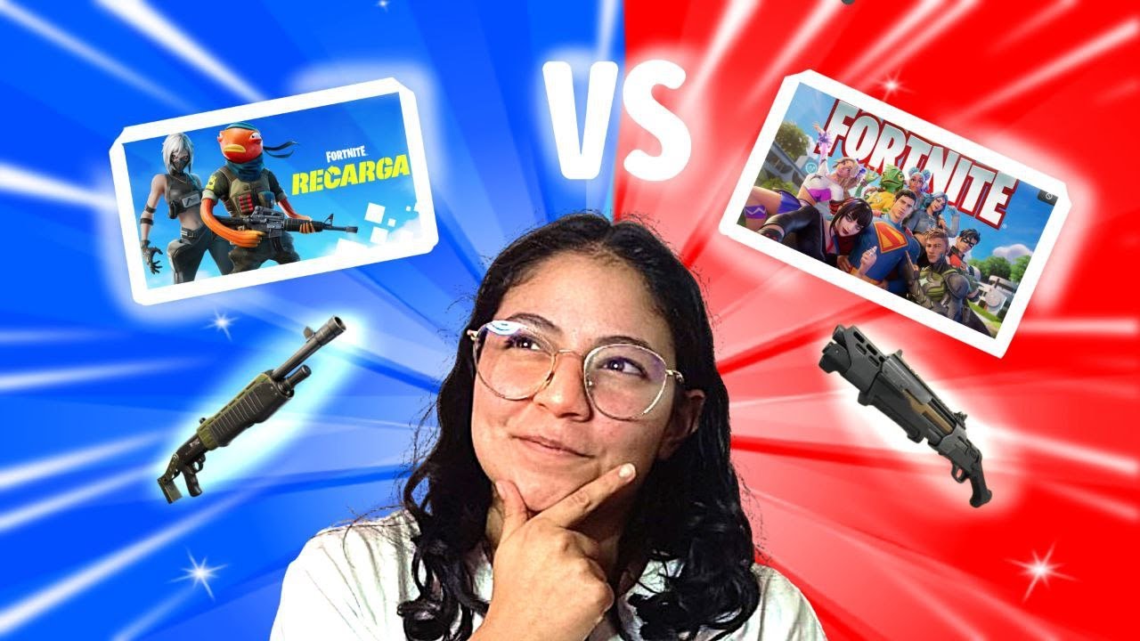 ¿Qué es mejor? RECARGA vs BATTLE ROYALE en Fortnite – ¡Solo con escopeta!