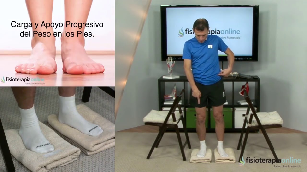 Cómo  empezar a pisar tras una inmovilización o escayola. Fisioterapia Logroño
