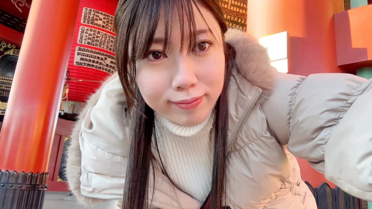 【早朝初詣Vlog】浅草寺/雷門は見逃したけど最高だった