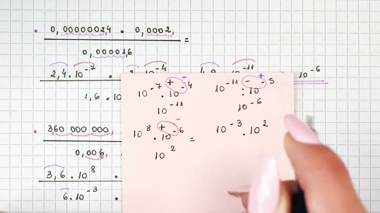 NOTACIÓN CIENTÍFICA - Cómo resolver un cálculo combinado - EJ 2 - SUPER FÁCIL