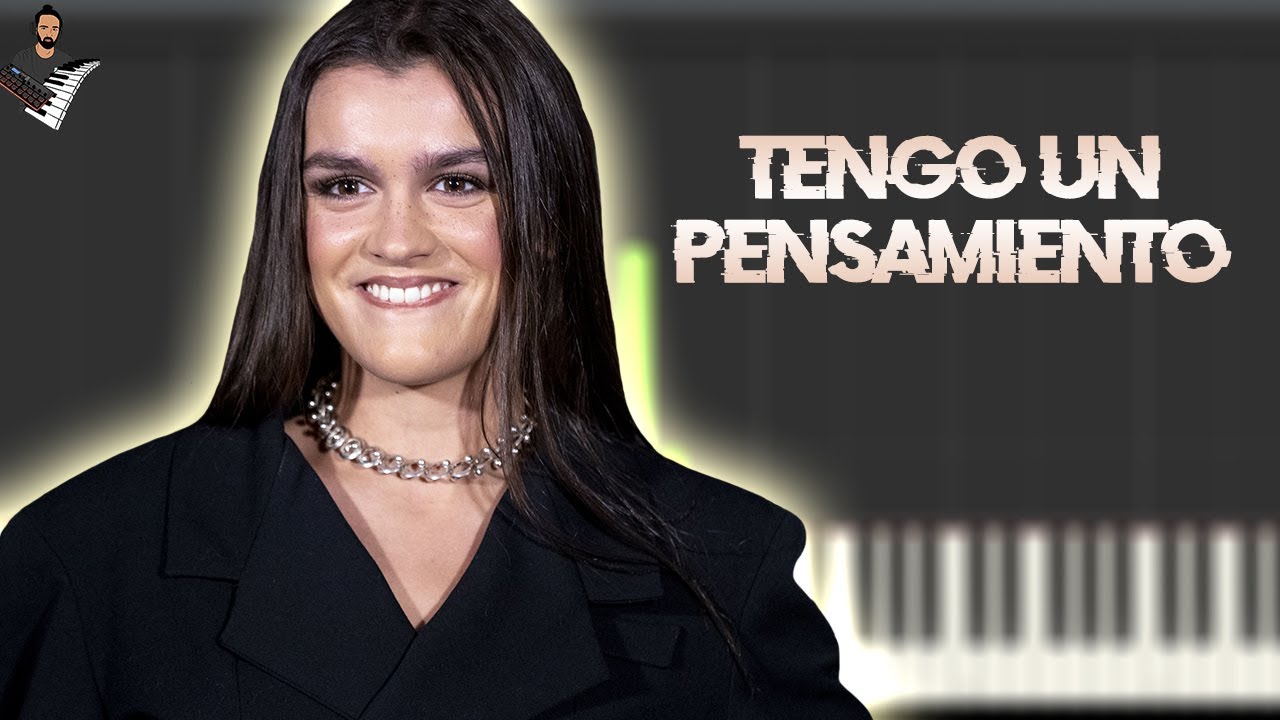 Amaia - Tengo Un Pensamiento | Instrumental Piano Tutorial / Partitura / Karaoke / MIDI