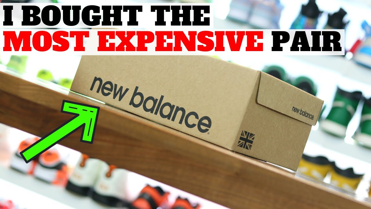 I Bought the MOST EXPENSIVE Sneakers on New Balance Site..