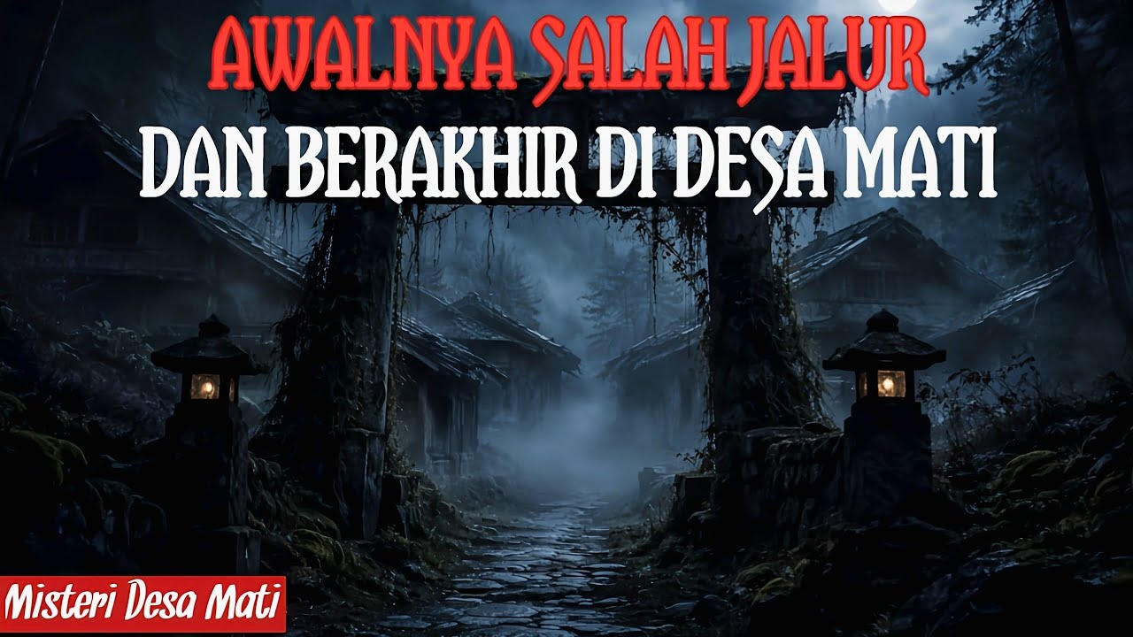 JALUR PENDAKIAN INI BERAKHIR DI DESA YANG SUDAH MATI‼️