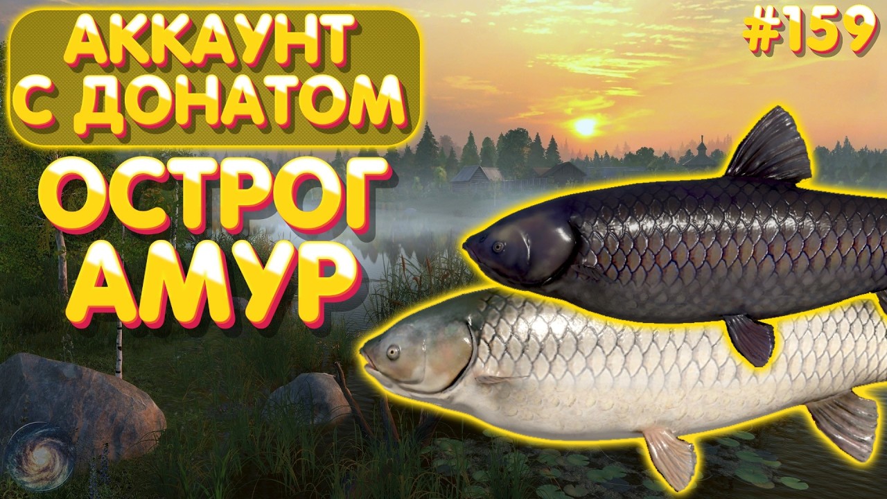 Аккаунт с донатом #159 | Амур - Острог | Русская Рыбалка 4