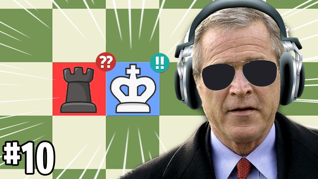 US Presidents Play Chess #10 | George Bush Vs Joe Biden