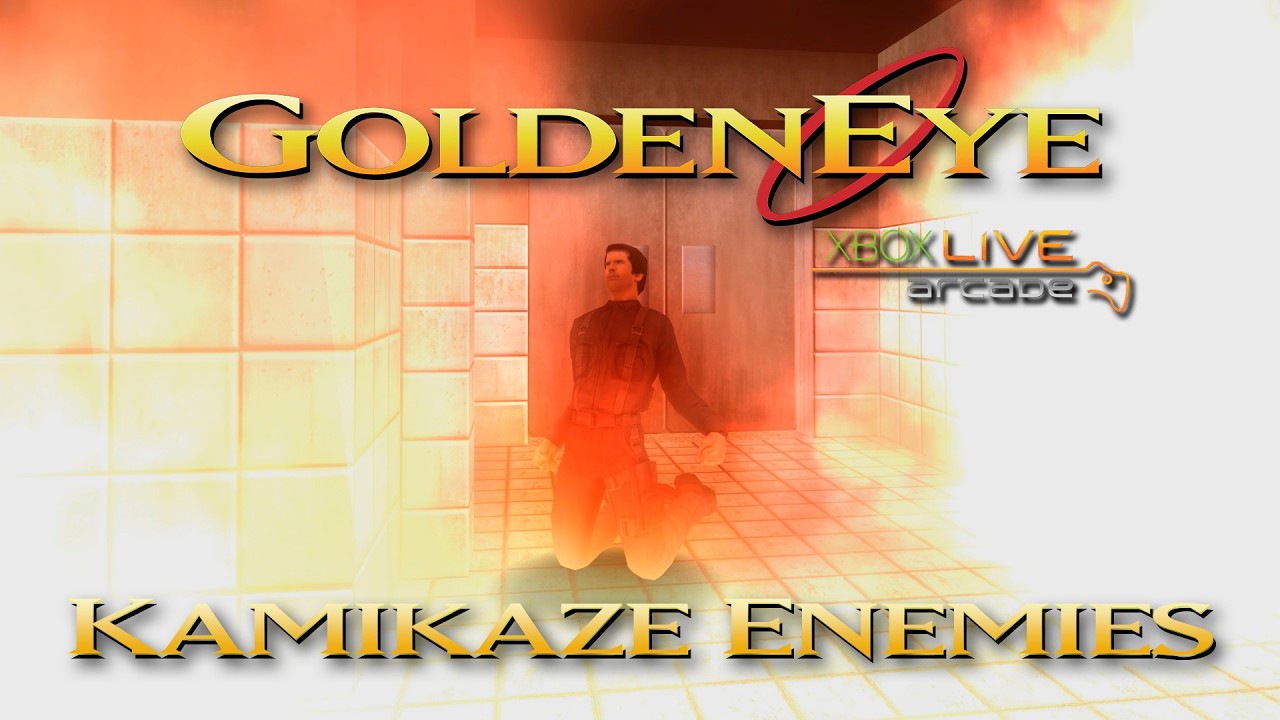 GoldenEye 007 XBLA - Kamikaze Enemies Livestream