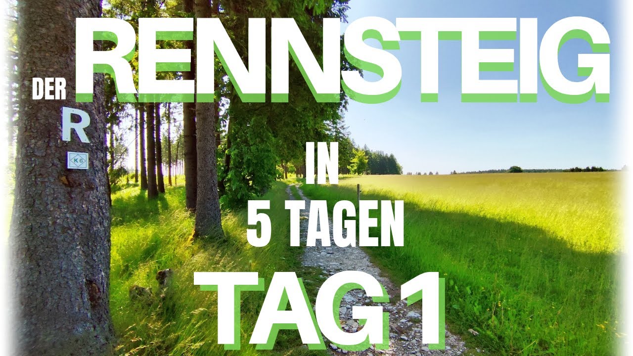 🥾 Der Rennsteig / Tag 1/5  [37 Km | Hörschel - Schutzhütte am Jagdberg]