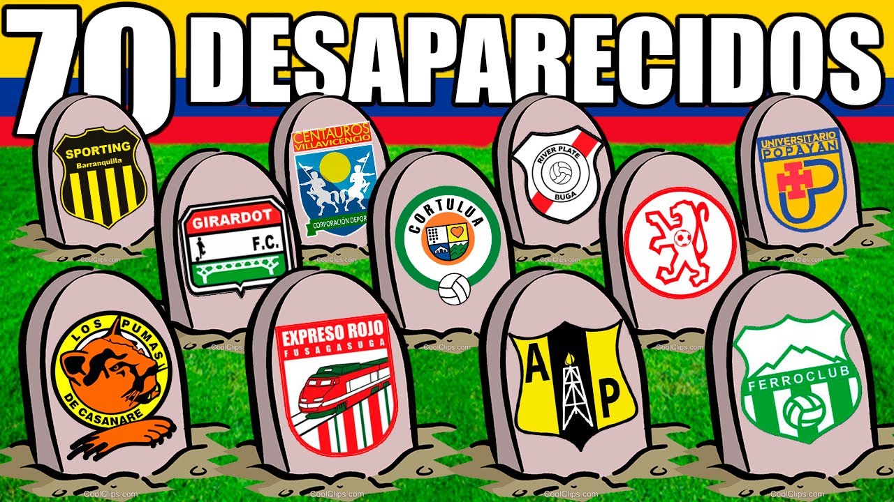🔥70 EQUIPOS DESAPARECIDOS en el FÚTBOL COLOMBIANO🇨🇴😱| CAMILO MD