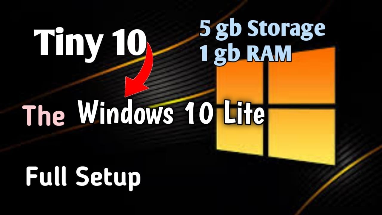 How to download and install tiny 10 // ফুল সেটআপ // windows 10 lite
