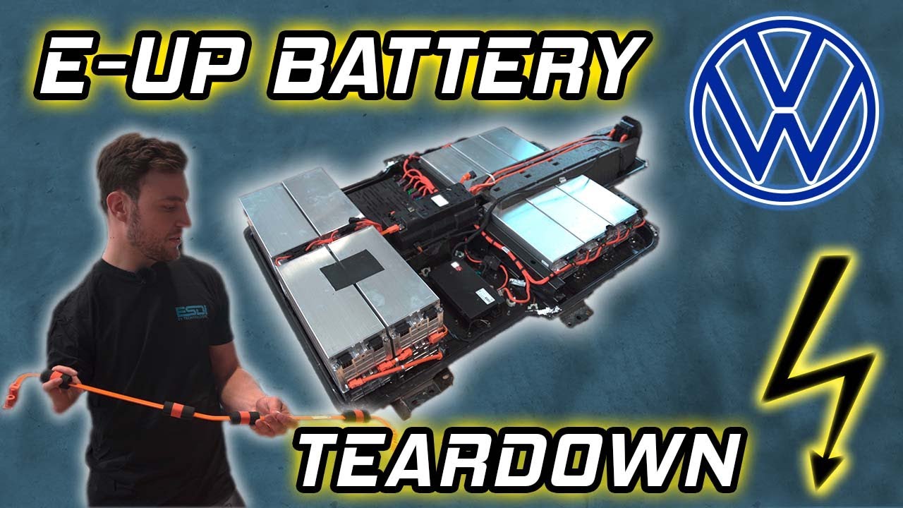 2021 VW E-UP BATTERY TEARDOWN | WHATS INSIDE? ALEX TECH TIME #7 | ESDI EV