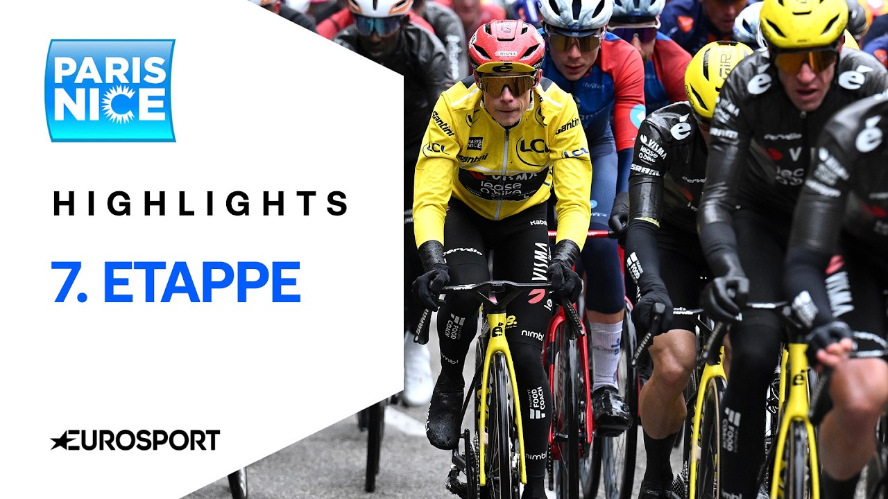 Königsetappe wird zur Wetterschlacht | Highlights deutsch | 7. Etappe | Paris-Nizza | Radsport